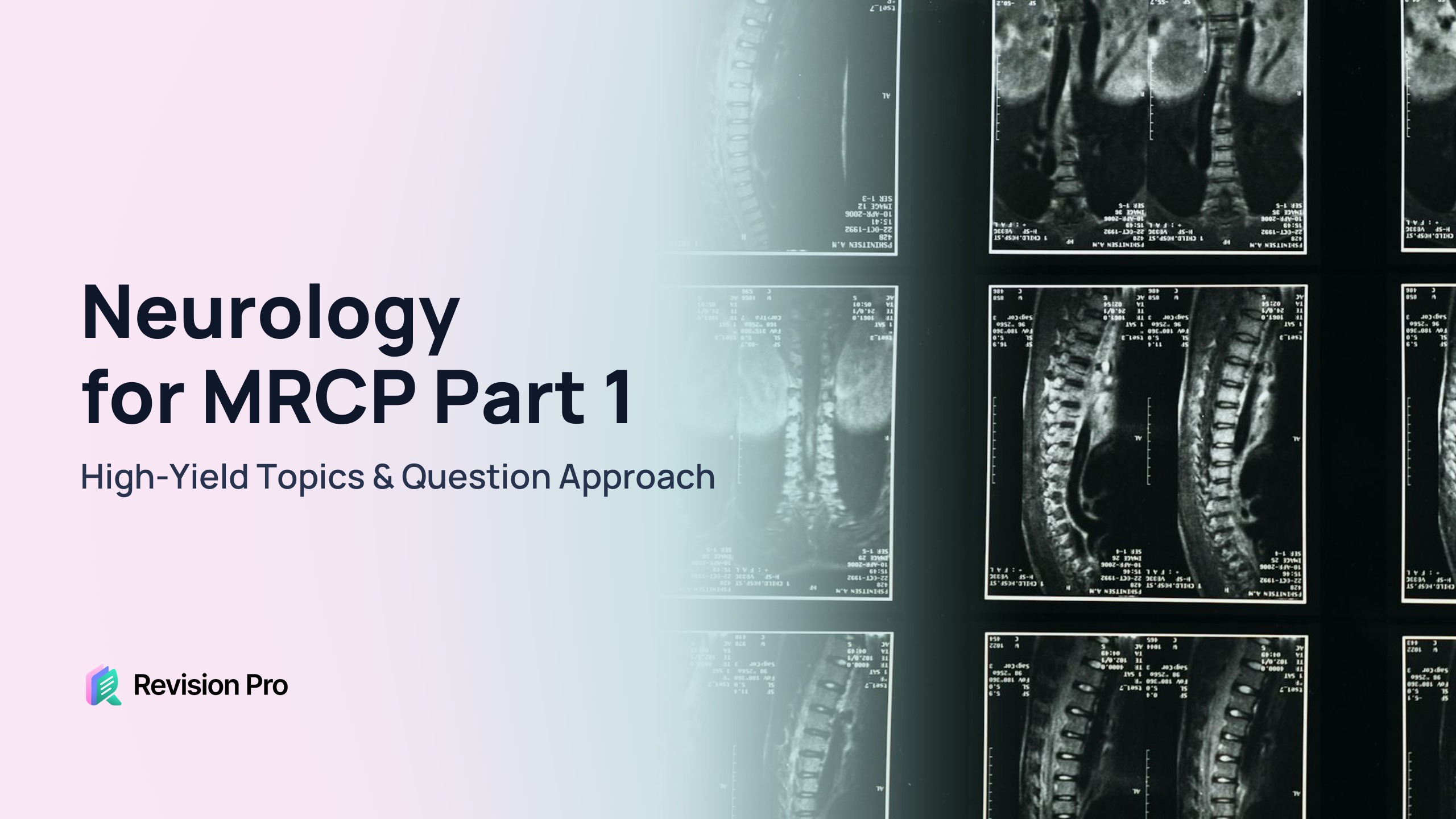 Neurology for MRCP Part 1